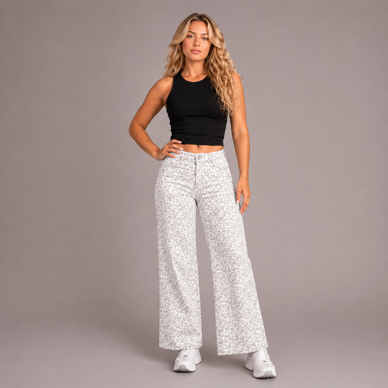 The Curve Lift™ Wide Leg Jeans Tummy Control Denim That Lifts Without Trying