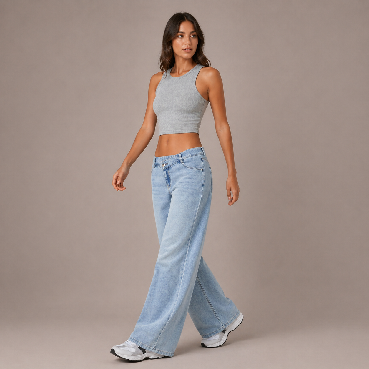 The Cloud Drift™ Low Rise Wide Leg Jeans Feels Like Leggings, Looks Like Denim