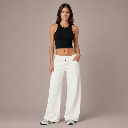 The Cloud Drift™ Low Rise Wide Leg Jeans Feels Like Leggings, Looks Like Denim